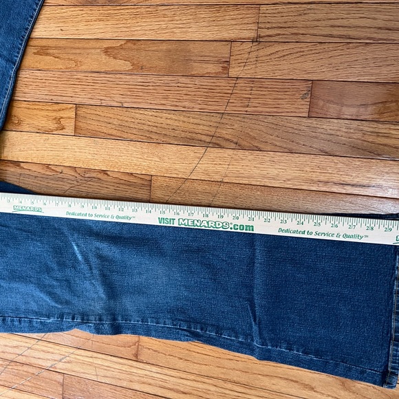 Levi’s 519 Vintage Low Stretch Flare Leg Jeans size 17M JR - Picture 8 of 14